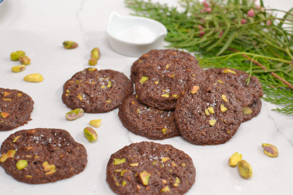 Image for Salted Choco Pistachio Sablés