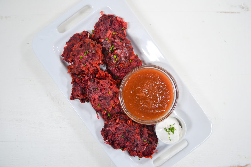 Image for Beet Potato Latkes