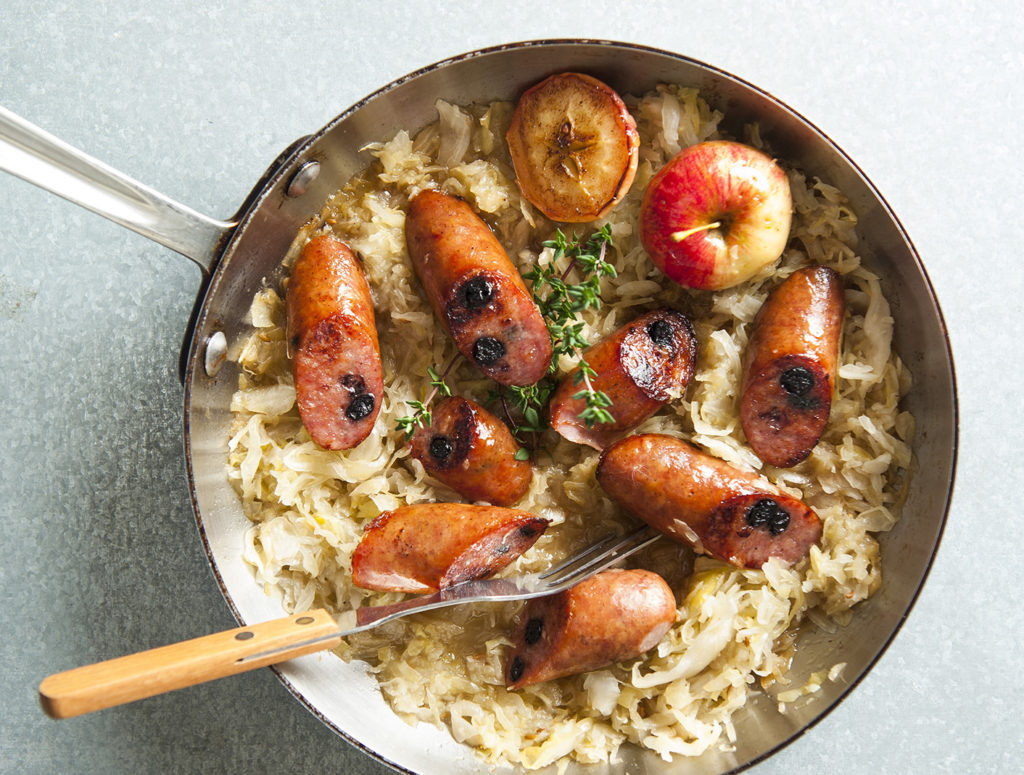 Image for Sausage with Sauerkraut