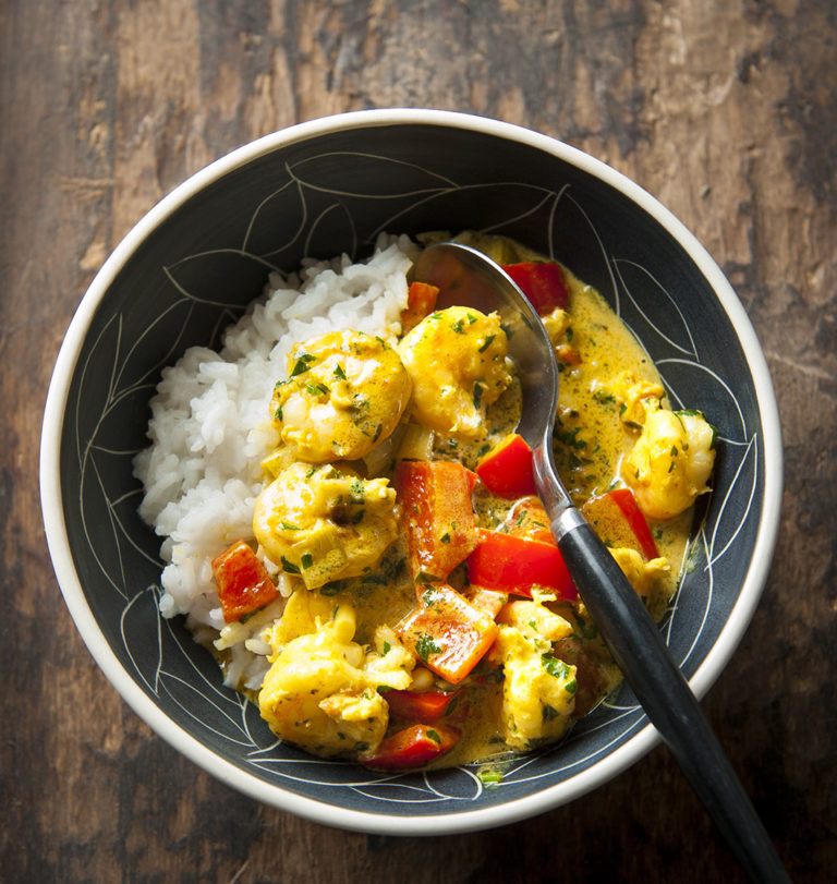 Shrimp or Scallop Curry Lakewinds Food Coop