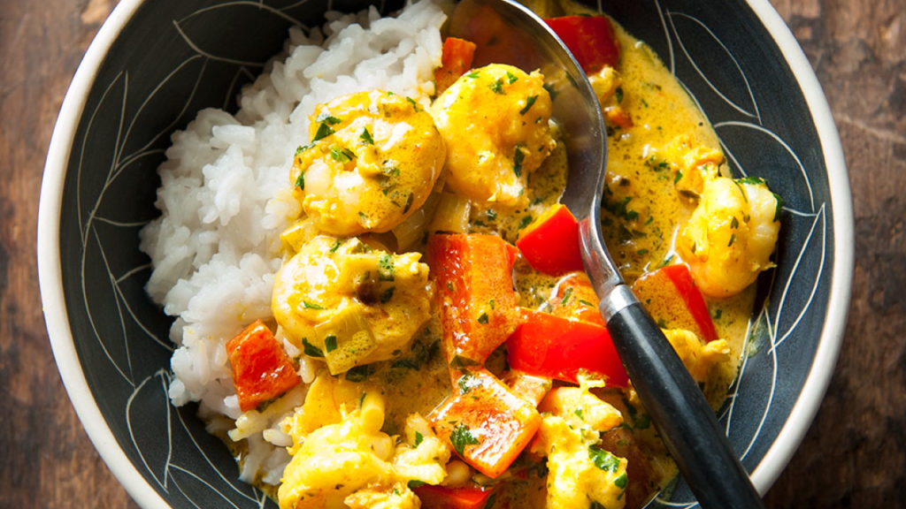 Image for Shrimp or Scallop Curry