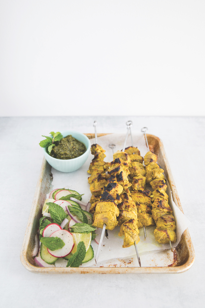 Afghani Lamb Kebabs with Maazah Chutney Lakewinds Food Coop