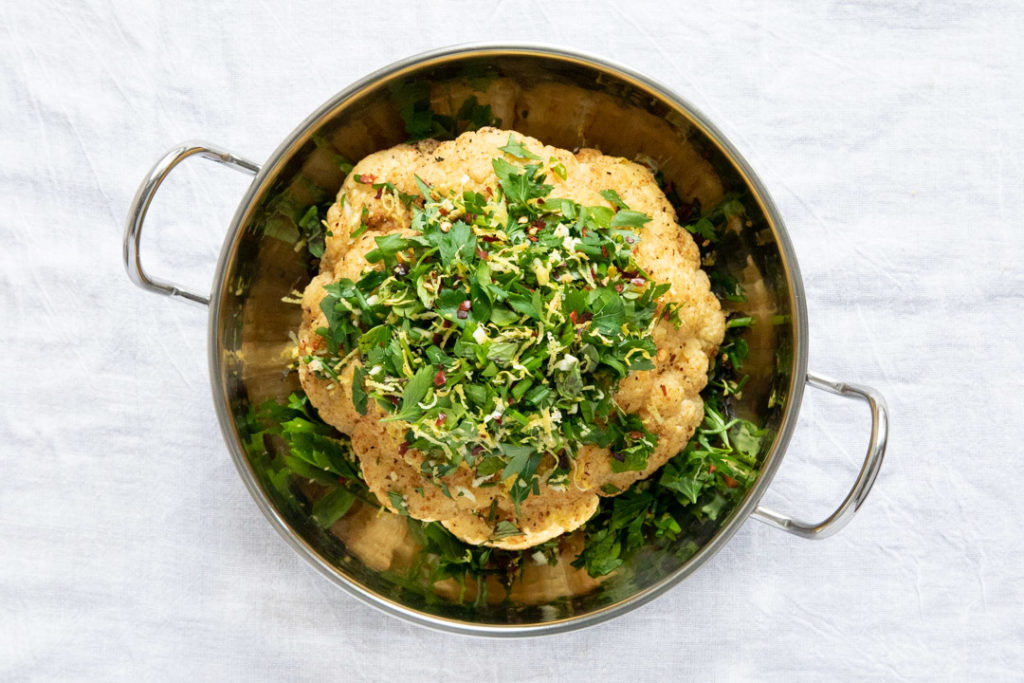 Image for Butter Basted Cauliflower with Gremolata