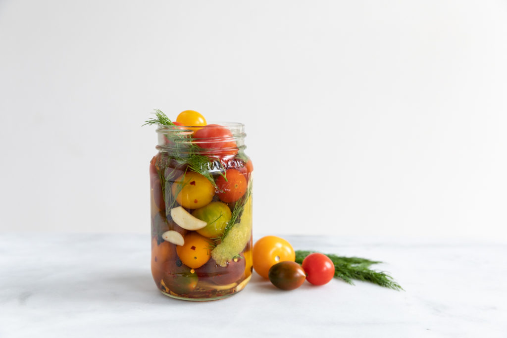 Image for Quick Pickled Cherry Tomatoes