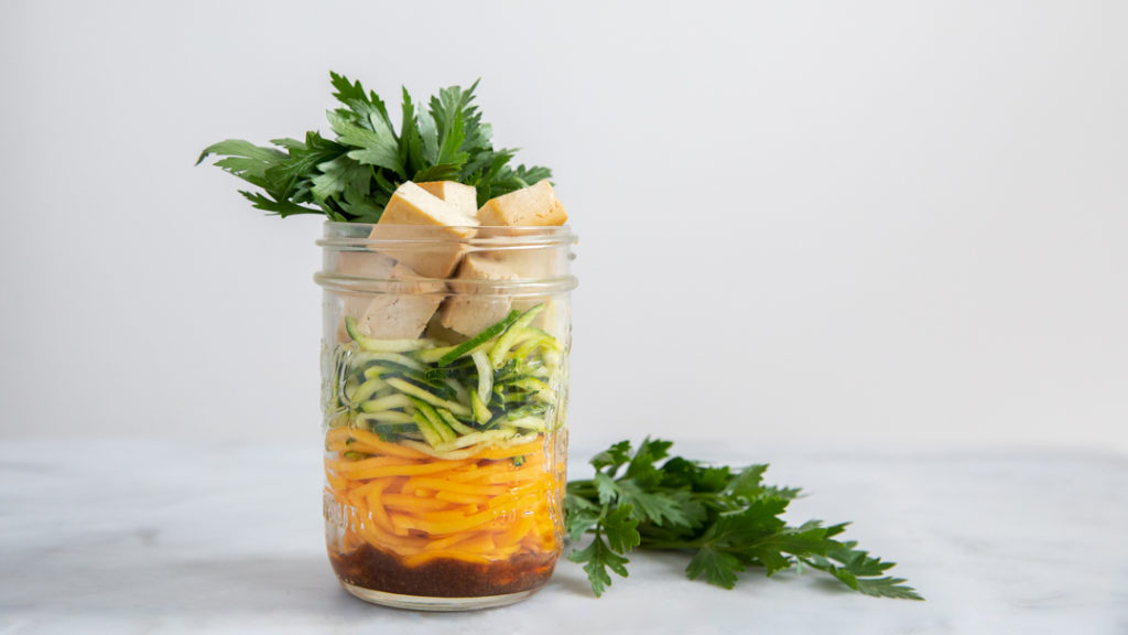 Image for Tofu and Veggie Noodle Soup in a Jar