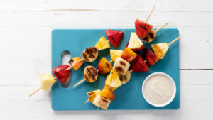 Fruit Kabobs For the Grill