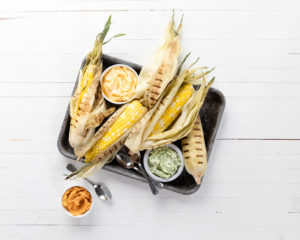Sweet Corn and Compound Herb Butter