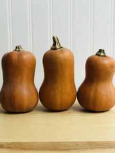 Honeynut Winter Squash Three in a Row