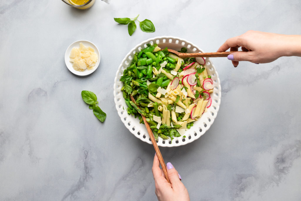 Image for Spring Herb and Vegetable Pasta