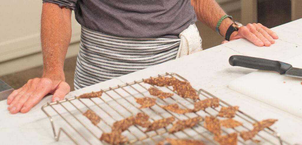 Image for Beth Dooley’s Hazelnut Parmesan Crisps