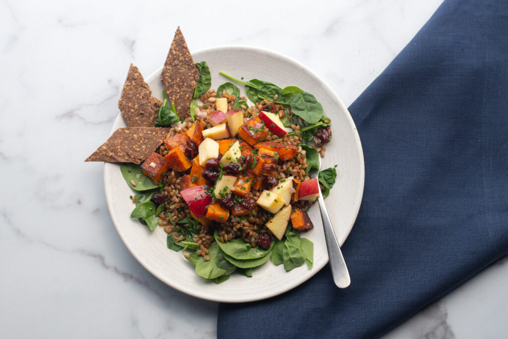 Image for Beth Dooley’s Apple & Squash Salad with Maple Hazelnut Vinaigrette