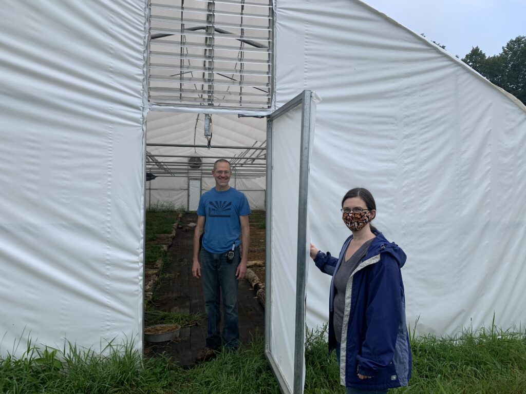 Jeremy and Amy Show Their Commercial Mushroom Facility