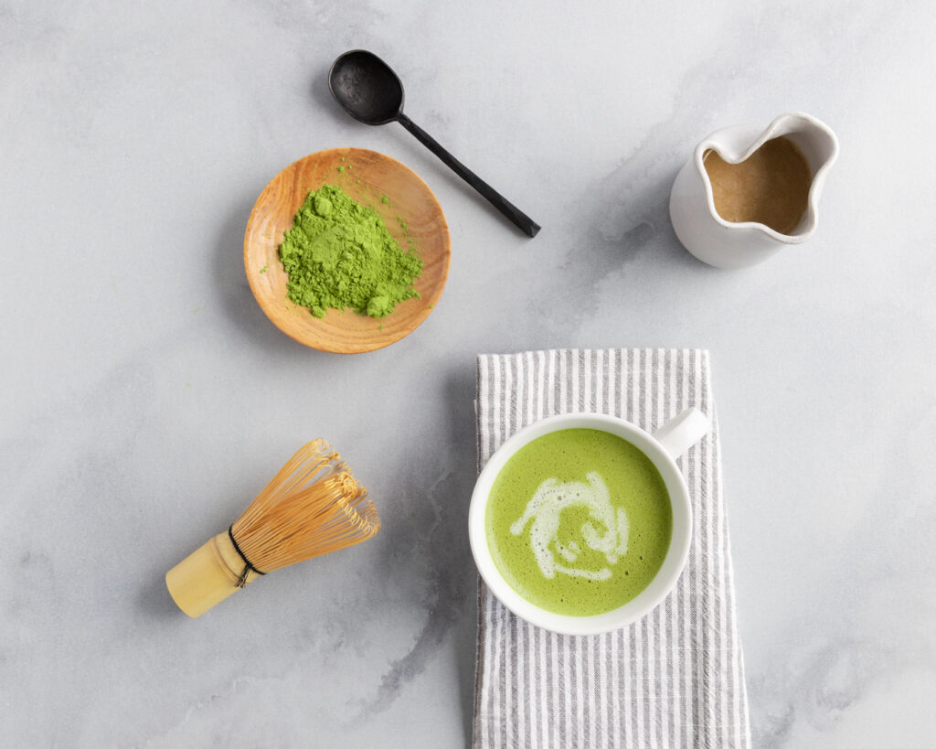 Image for Vegan Mushroom Matcha Latte