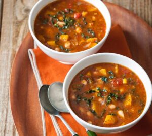 Winter Soup with Greens