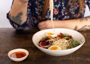 Low Cook Noodles with Veggies Bowl