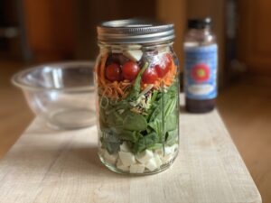 Lunch Idea from the Past: Salad in a Jar