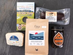 Gift Basket with Local Foods
