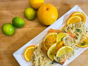 Image for Citrus Salmon in Parchment with Dill