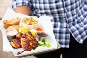 Image for Maurice Wallace’s Grilled BBQ Chicken and Summer Corn Salad