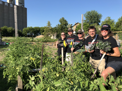 Surly garden volunteers_2