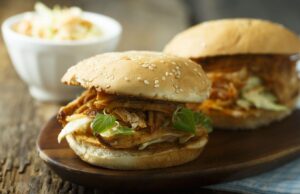 BBQ Chicken Sandwich on a Bun