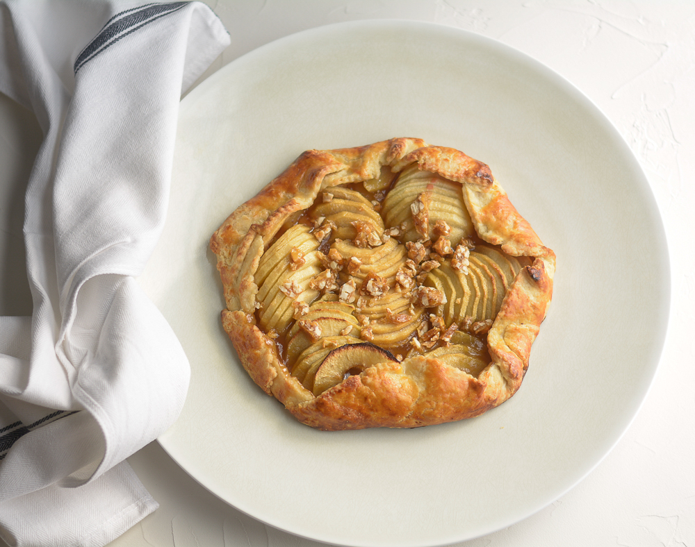 Image for Apple Galette with Cashew Cardamom Praline