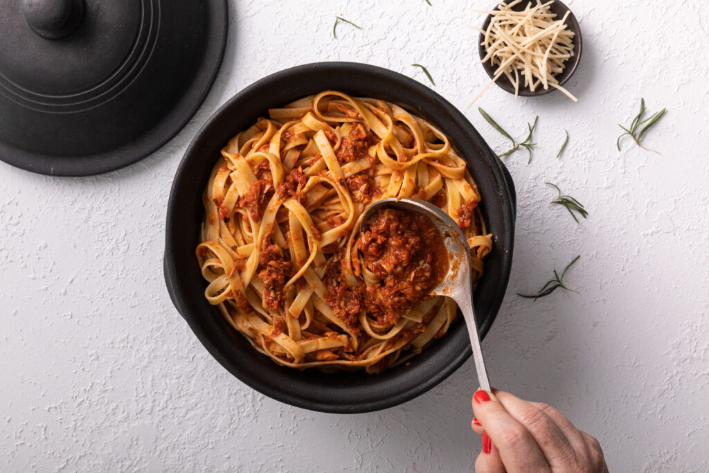 Image for Vegan Jackfruit Bolognese Sauce