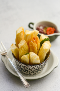 Yuca Fries Plated