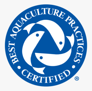 Logo for the Best Aquaculture Practices certification program.