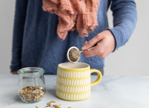 Make Loose Leaf Tea - Yellow Mug