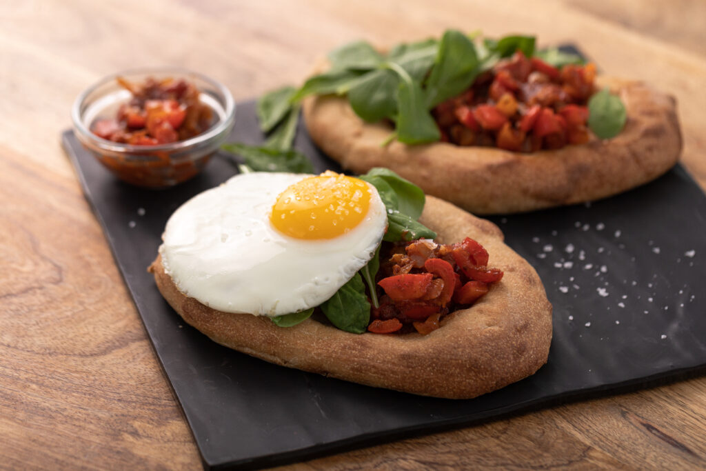 Image for Shakshuka Naan Breakfast Sandwiches