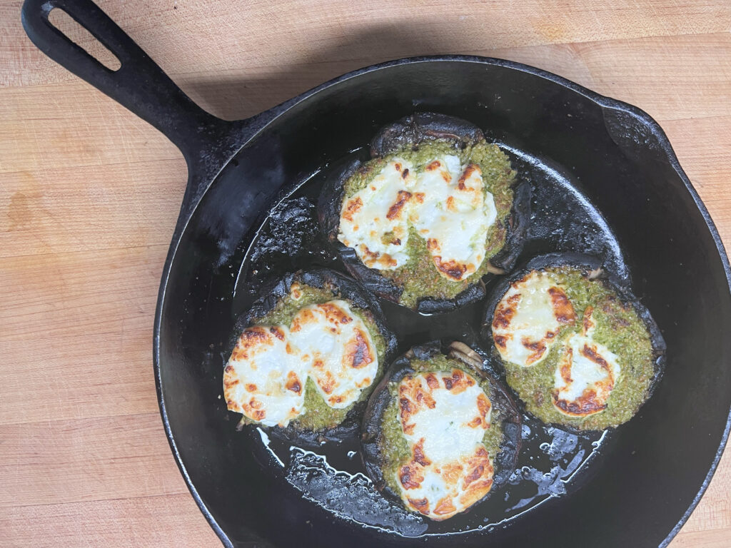 Image for Garlic Scape Portobellos