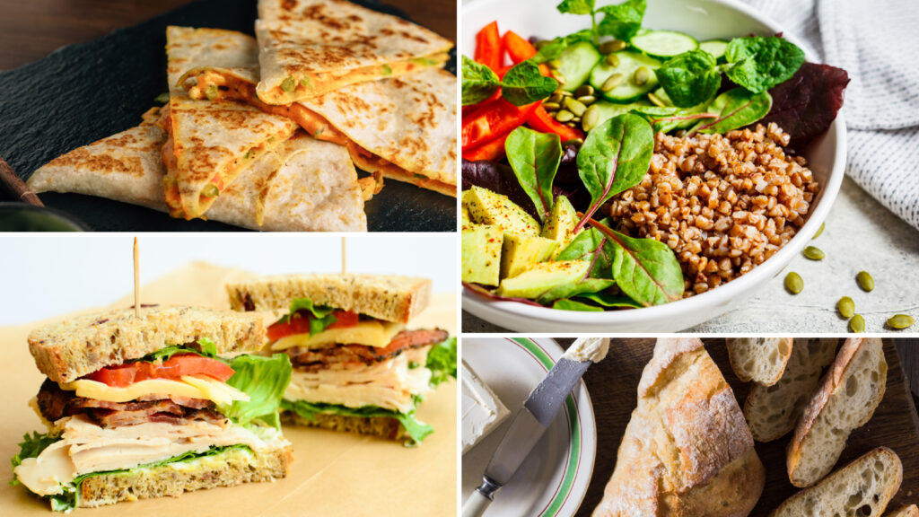 Easy Lunch Ideas Include a Quesadilla, Elevated Sandwich, and More
