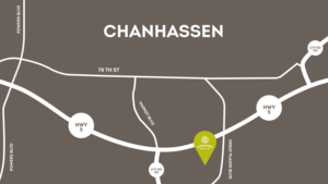 Map of Chanhassen Lakewinds Store Location