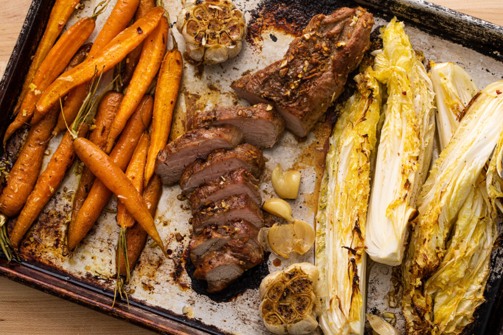 Image for Sheet Pan Ginger-Hoisin Pork Tenderloin