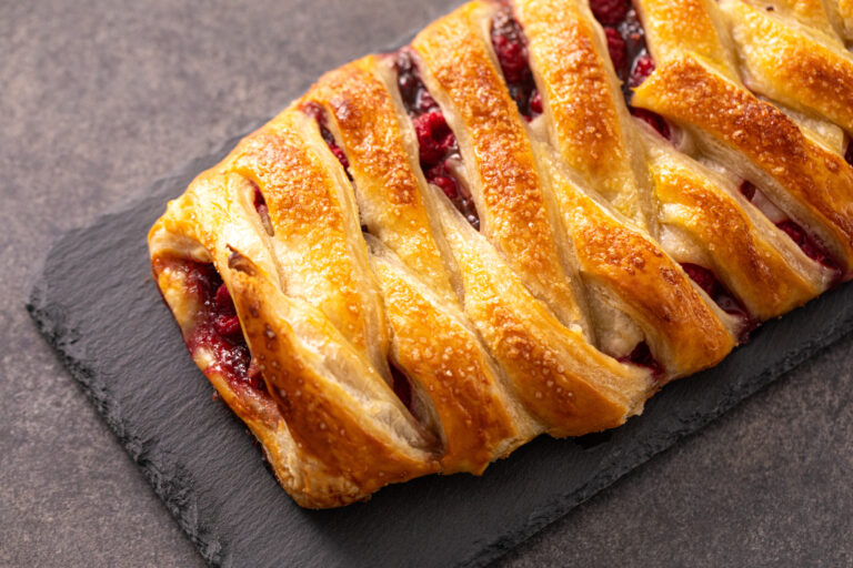 Chocolate and Raspberry Sunshine Braid - Lakewinds Food Co-op