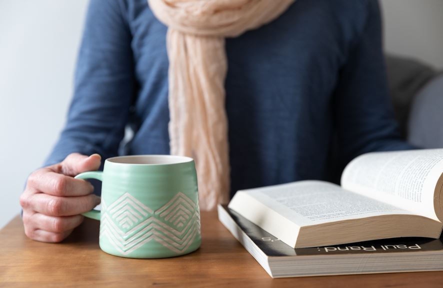 Relieve Stress with Tea and a Book