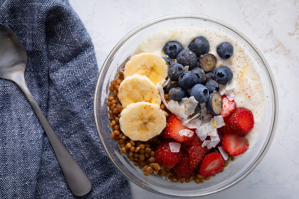 Image for Wheat Berry Breakfast Bowl