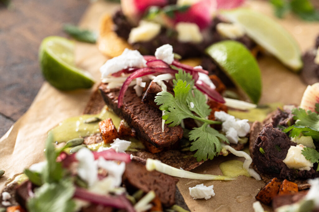 Image for Vegan Carne Asada Tostadas