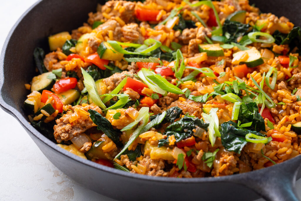 Image for Easy Southwest Turkey Skillet Dinner