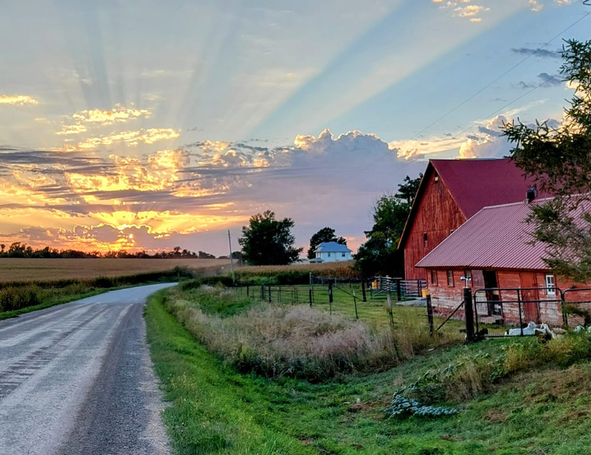 Sunset On Night And Day Ranch