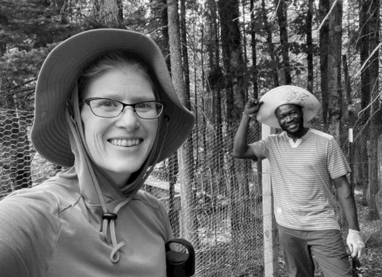 Emily And Marcellin In Woods