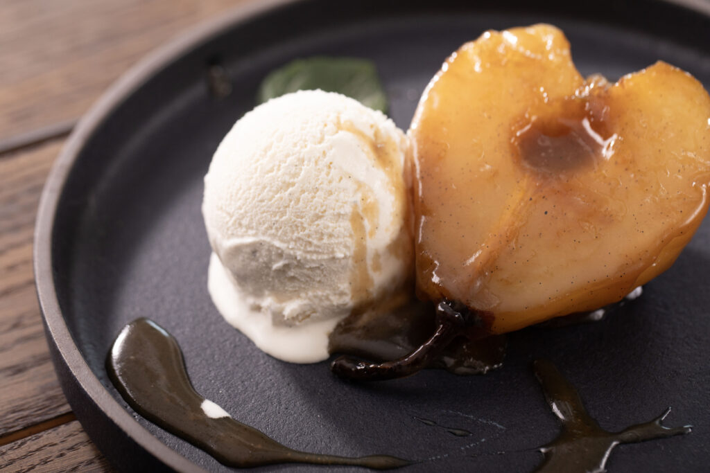 Image for Braised Pears in Caramel Sauce