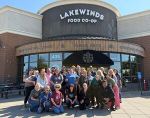 Group of Chanhassen Staff in Front of Store