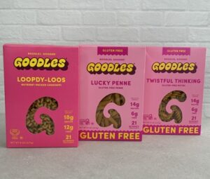 Three Types of Goodles Noodles