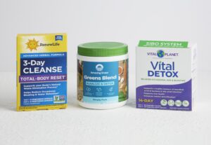 3-Day Cleanse Supplement, Greens Blend Supplement, And Vital Detox Supplement