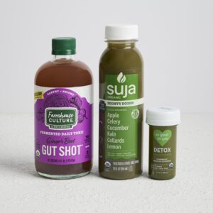 Gut Shot Drink, Mighty Dozen Drink, And Detox Gut Shot Drink