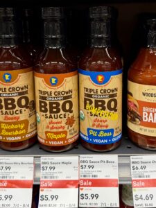 Triple Crown BBQ sauces
