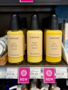 Evan Healy body lotion